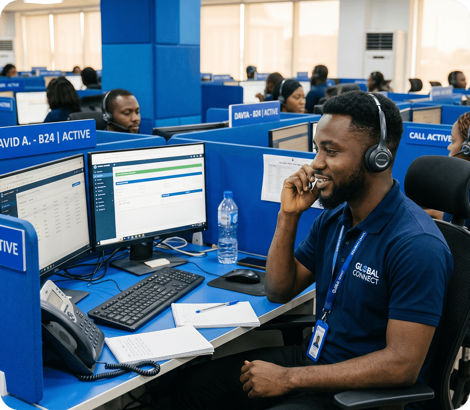 Operations team in control center